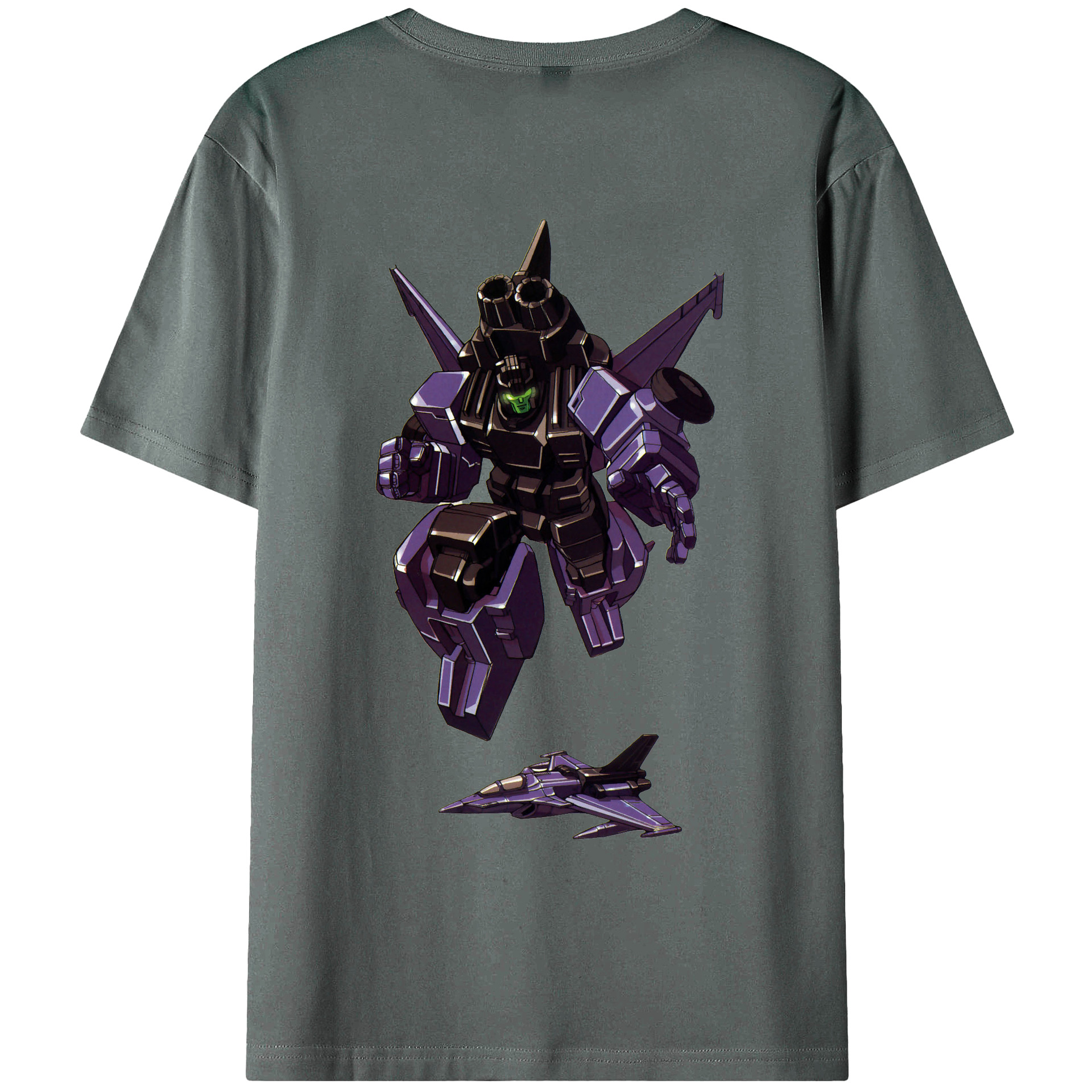 （画像用）  綿100％ メンズ半袖Tシャツ（バックプリント） 通気性